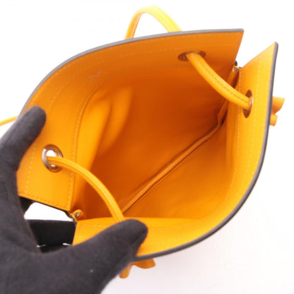 Hermes Shoulder Bag Sac Aline Mini Mutard Leather — view 3