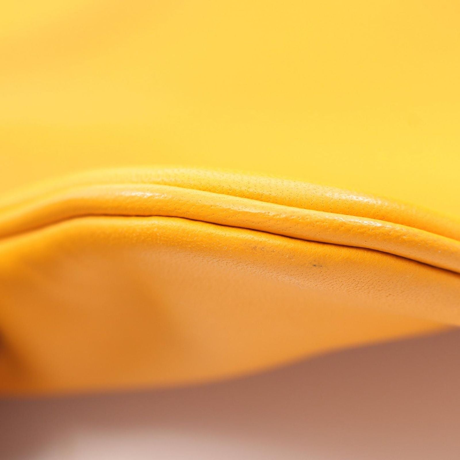 Hermes Shoulder Bag Sac Aline Mini Mutard Leather — view 8