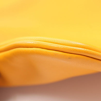 Hermes Shoulder Bag Sac Aline Mini Mutard Leather — view 8