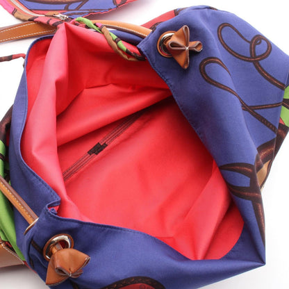 Hermes Shoulder Bag Silky City MM Multi Silk — view 3