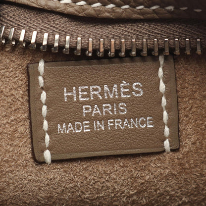 Hermes Shoulder Bag Petit Arson Etoupe Leather — view 4