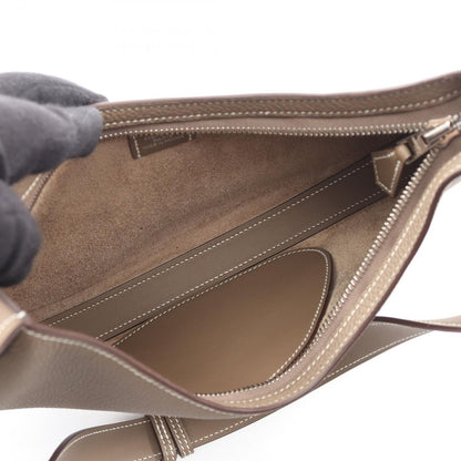 Hermes Shoulder Bag Petit Arson Etoupe Leather — view 3