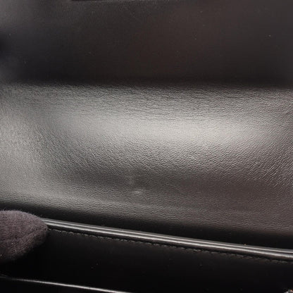Dior Shoulder Bag 30 Montaigne Box Black Leather — view 5