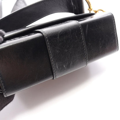 Dior Shoulder Bag 30 Montaigne Box Black Leather — view 8