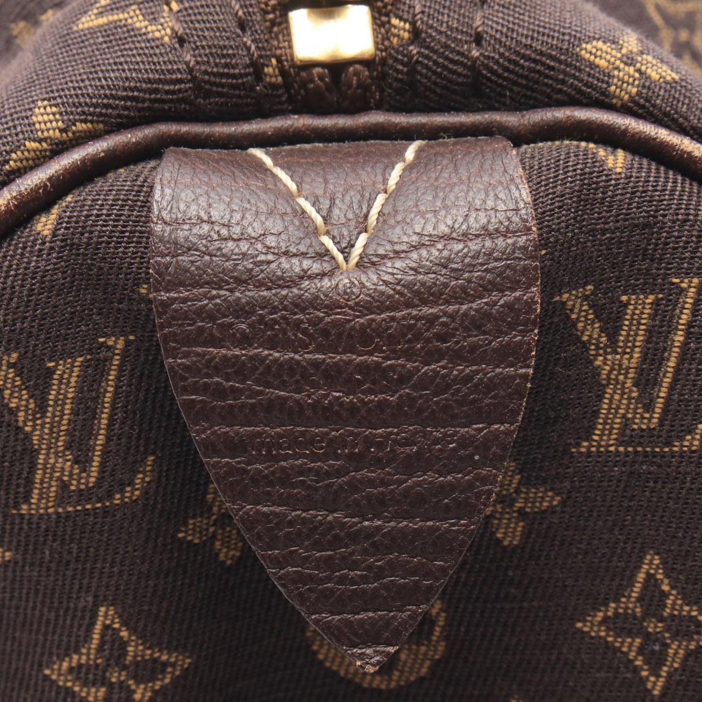Louis Vuitton Handbag Speedy 30 Ebene Canvas Leather — view 4