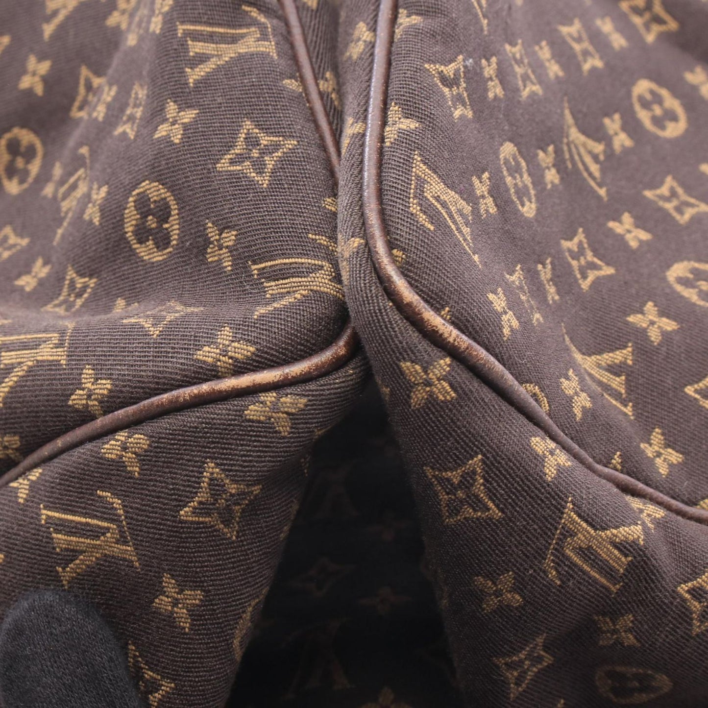 Louis Vuitton Handbag Speedy 30 Ebene Canvas Leather — view 8