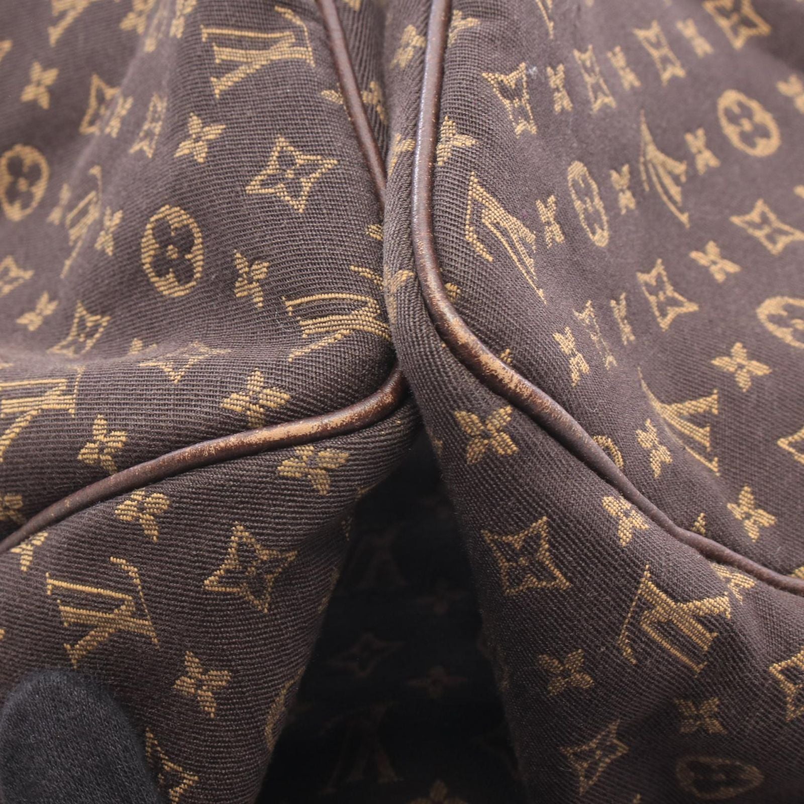 Louis Vuitton Handbag Speedy 30 Ebene Canvas Leather — view 8