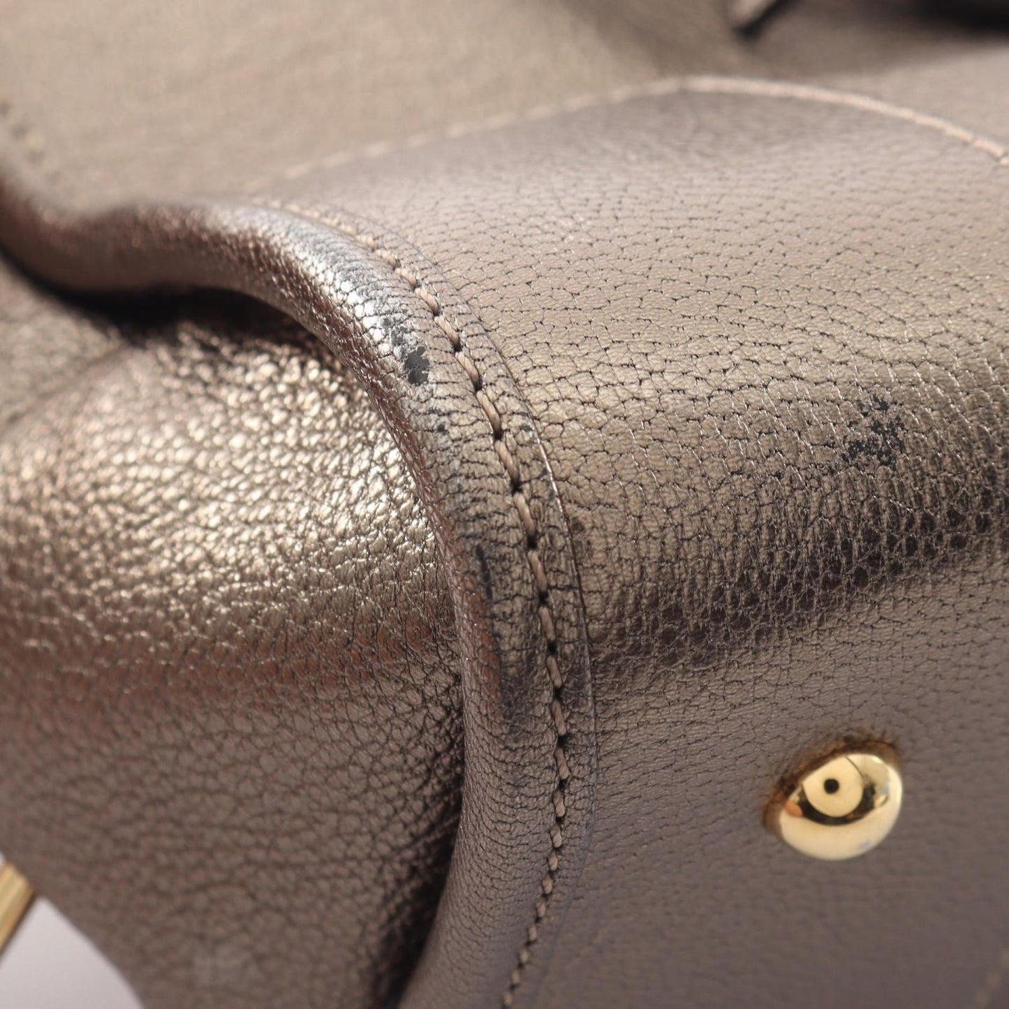 Loewe Handbag Amazona 28 Blanc Leather — view 6
