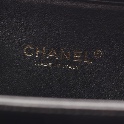 Chanel Shoulder Bag CC Figry Small Vanity Black Caviar Leather CC Quilted Chain — view 4