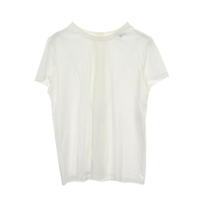 Chanel Short Sleeve T-Shirt CC Logo Button Cotton
