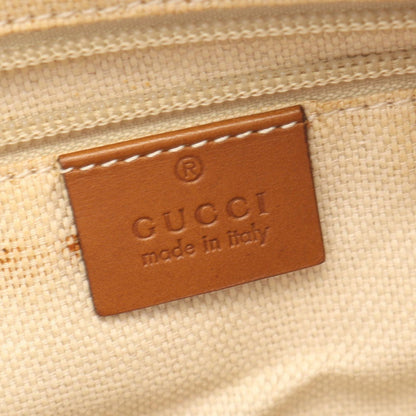 Gucci Shoulder Bag Canvas Sherry Line Beige Brown Green — view 4