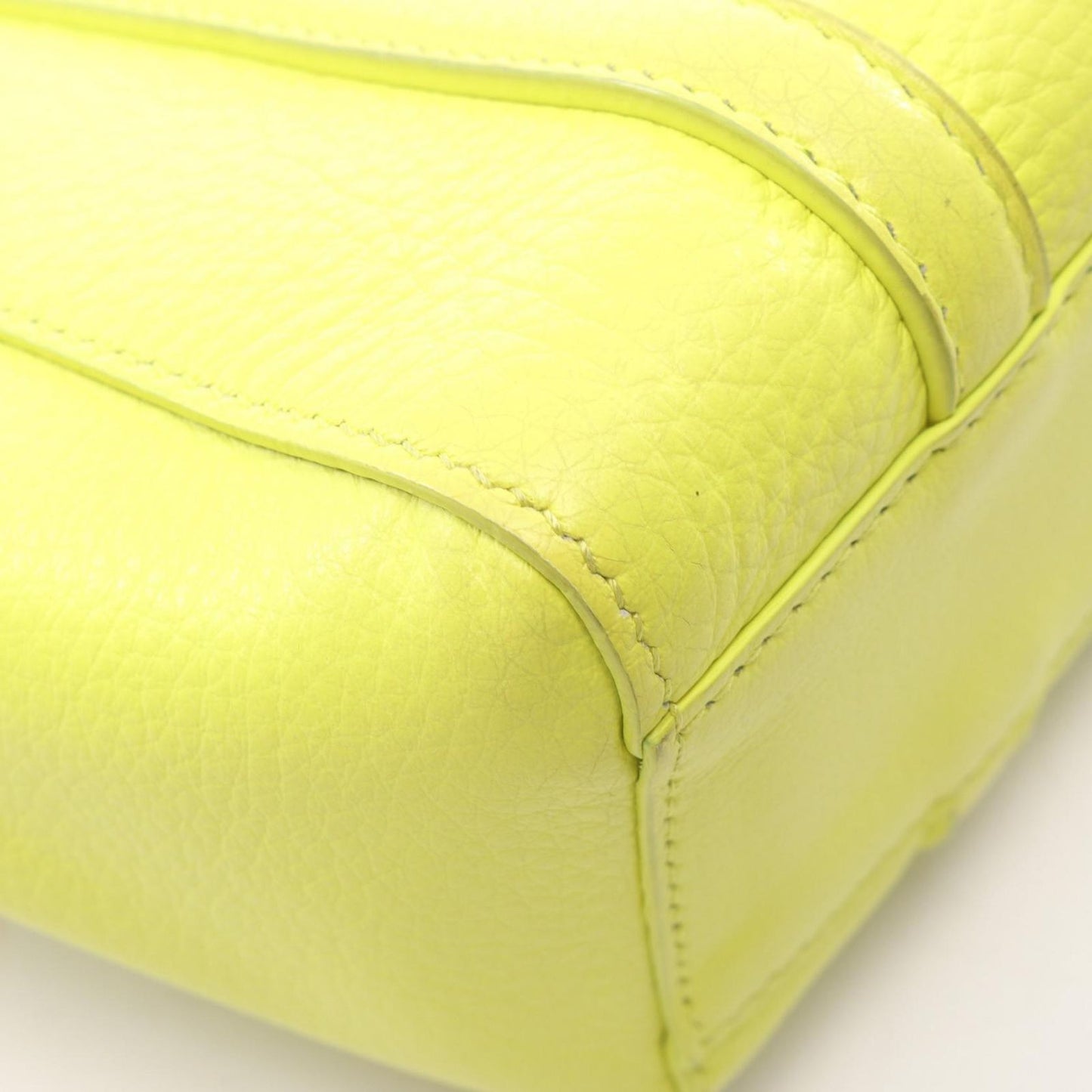 Balenciaga Tote Bag Everyday Xxs 2-Way Yellow Leather — view 5