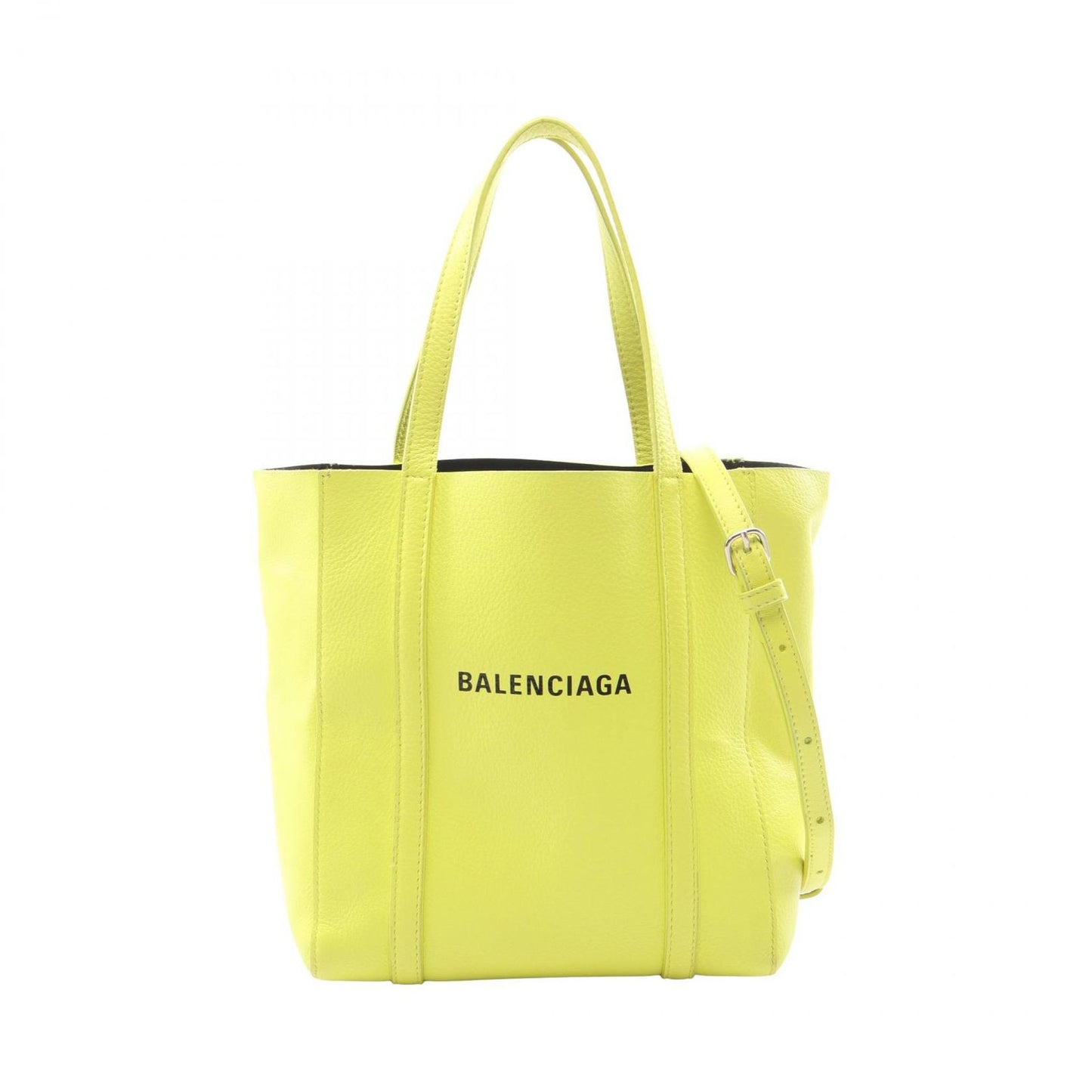 Balenciaga Tote Bag Everyday Xxs 2-Way Yellow Leather