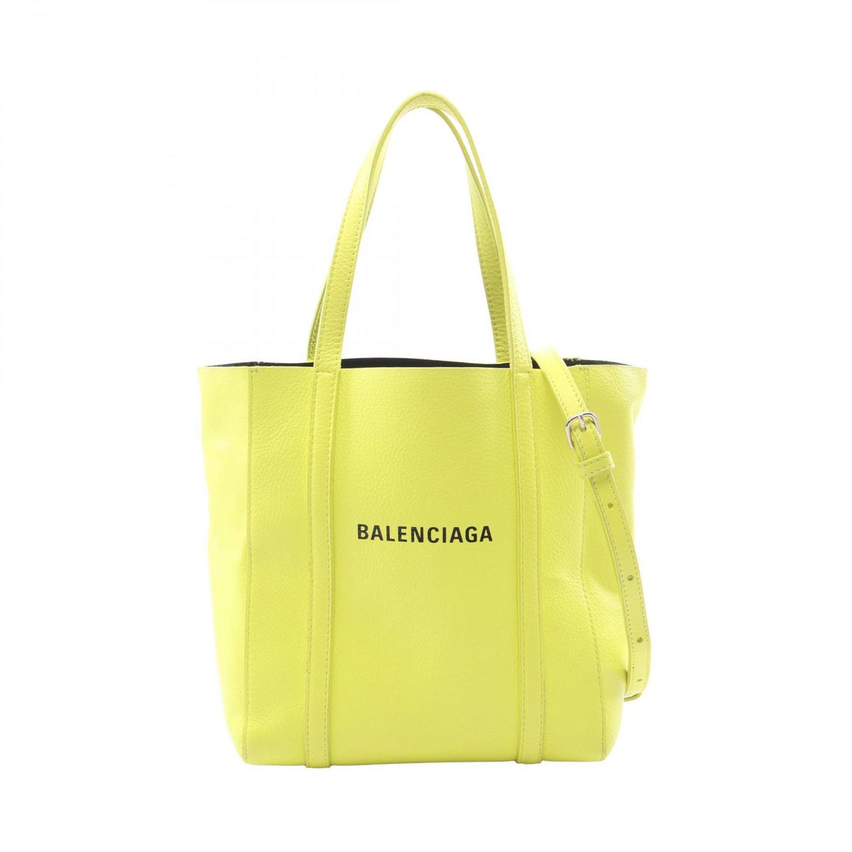 Balenciaga Tote Bag Everyday Xxs 2-Way Yellow Leather