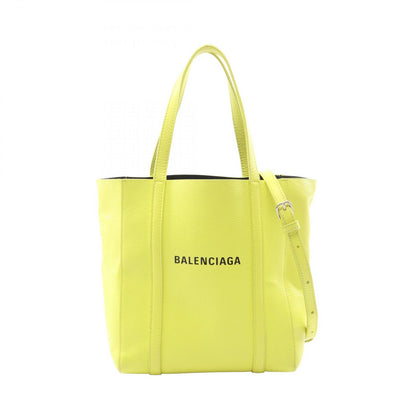 Balenciaga Tote Bag Everyday Xxs 2-Way Yellow Leather
