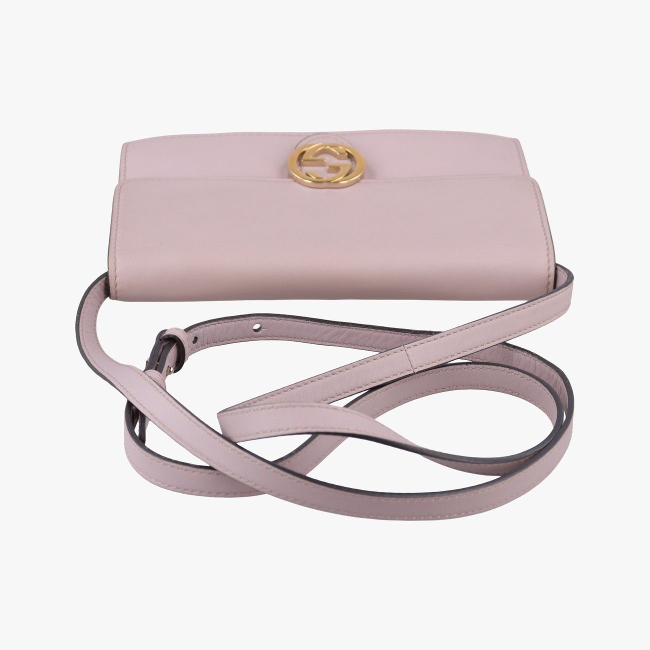 Gucci Interlocking G Pink Leather — view 8