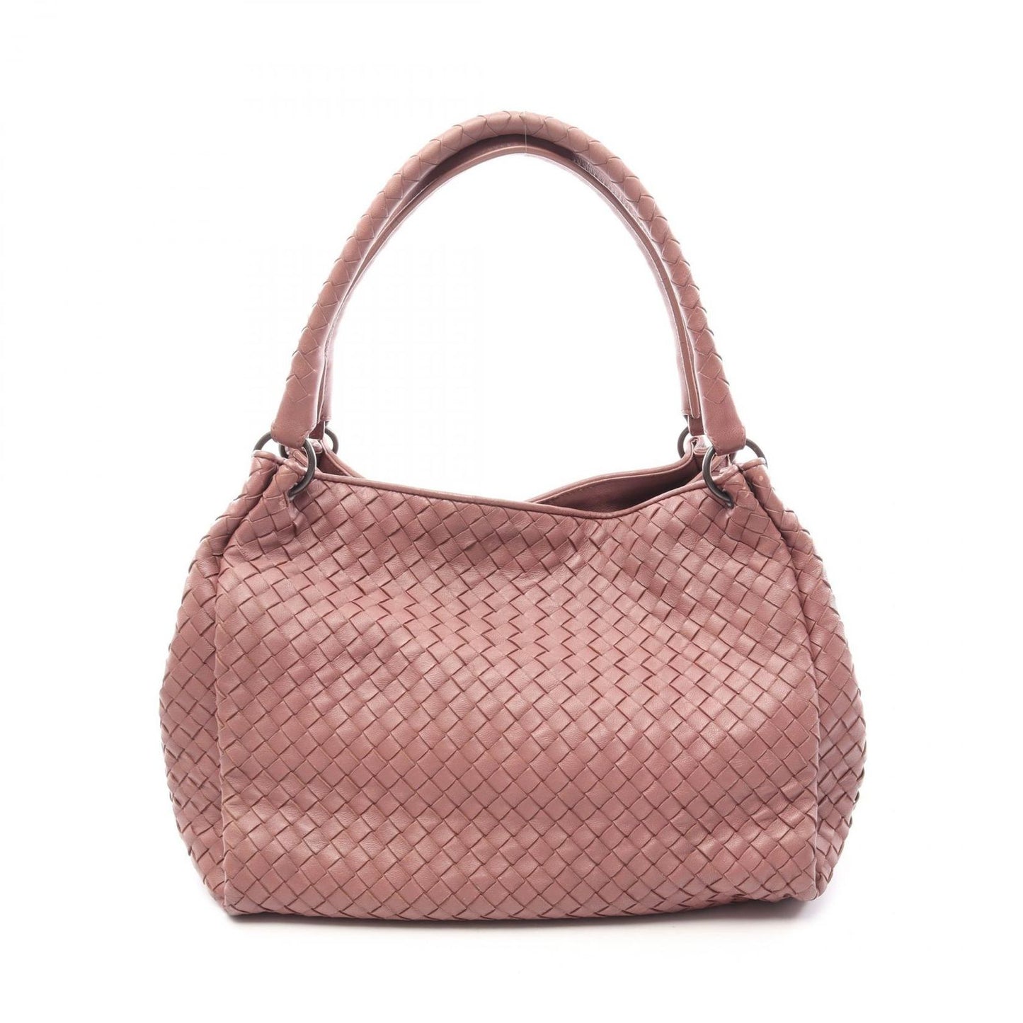 Bottega Veneta Tote Bag Intrecciato Pink Leather