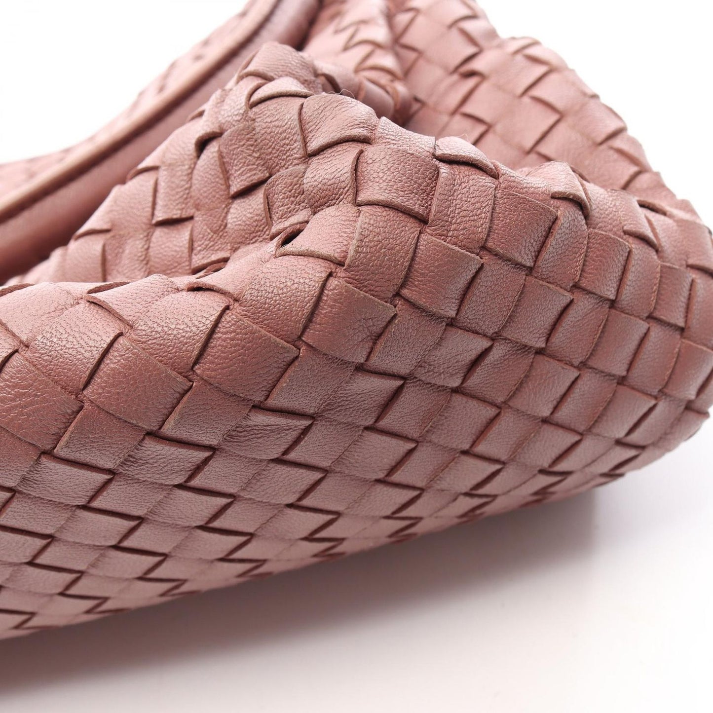 Bottega Veneta Tote Bag Intrecciato Pink Leather — view 6