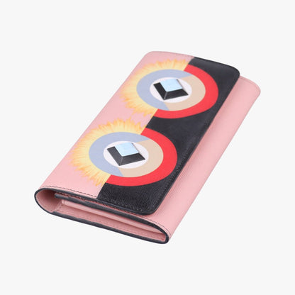 Fendi Monster Eyes Continental Multicolor Leather — view 5