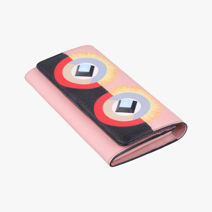 Fendi Monster Eyes Continental Multicolor Leather — view 4