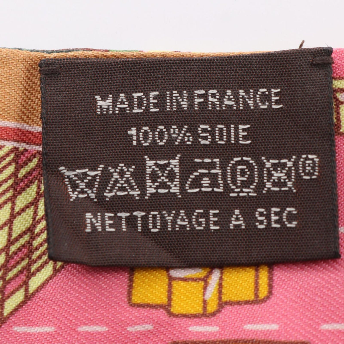 Hermes Scarf Twilly Pantin City Ribbon Silk — view 5