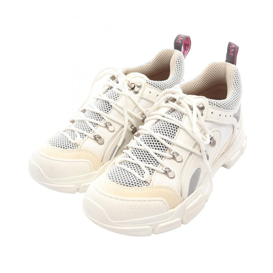 Gucci Sneakers Flashtrek White Leather Suede