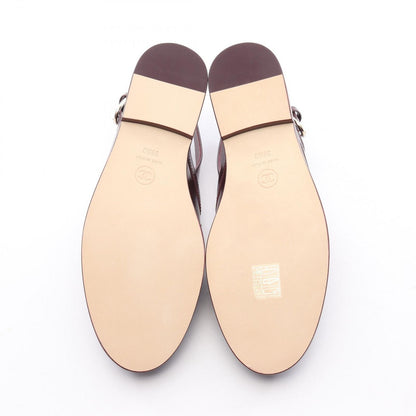 Chanel Sandals CC Logo Sling Back Loafers Leather — view 4