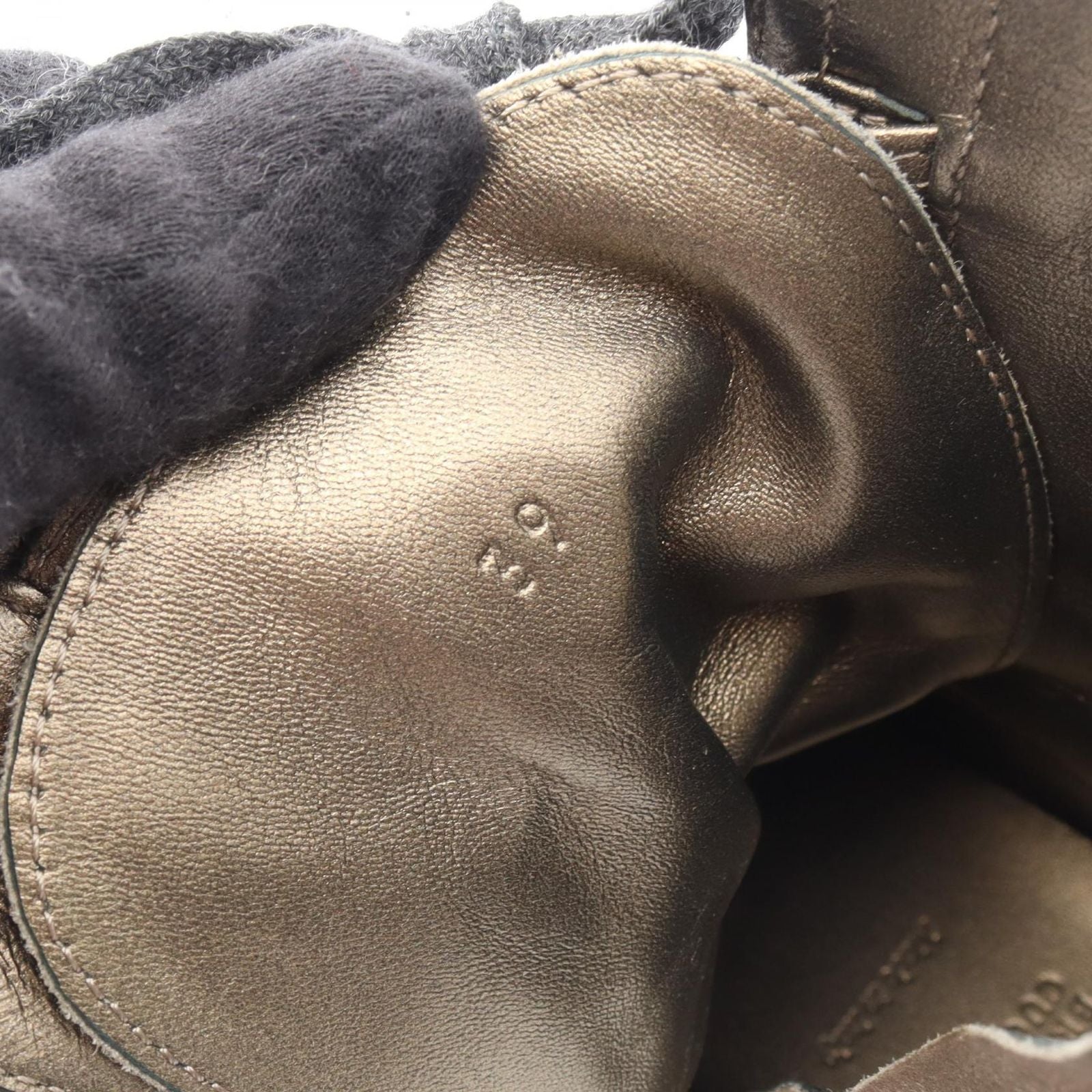 Brunello Cucinelli Boots Side Zip Suede Shoes — view 6