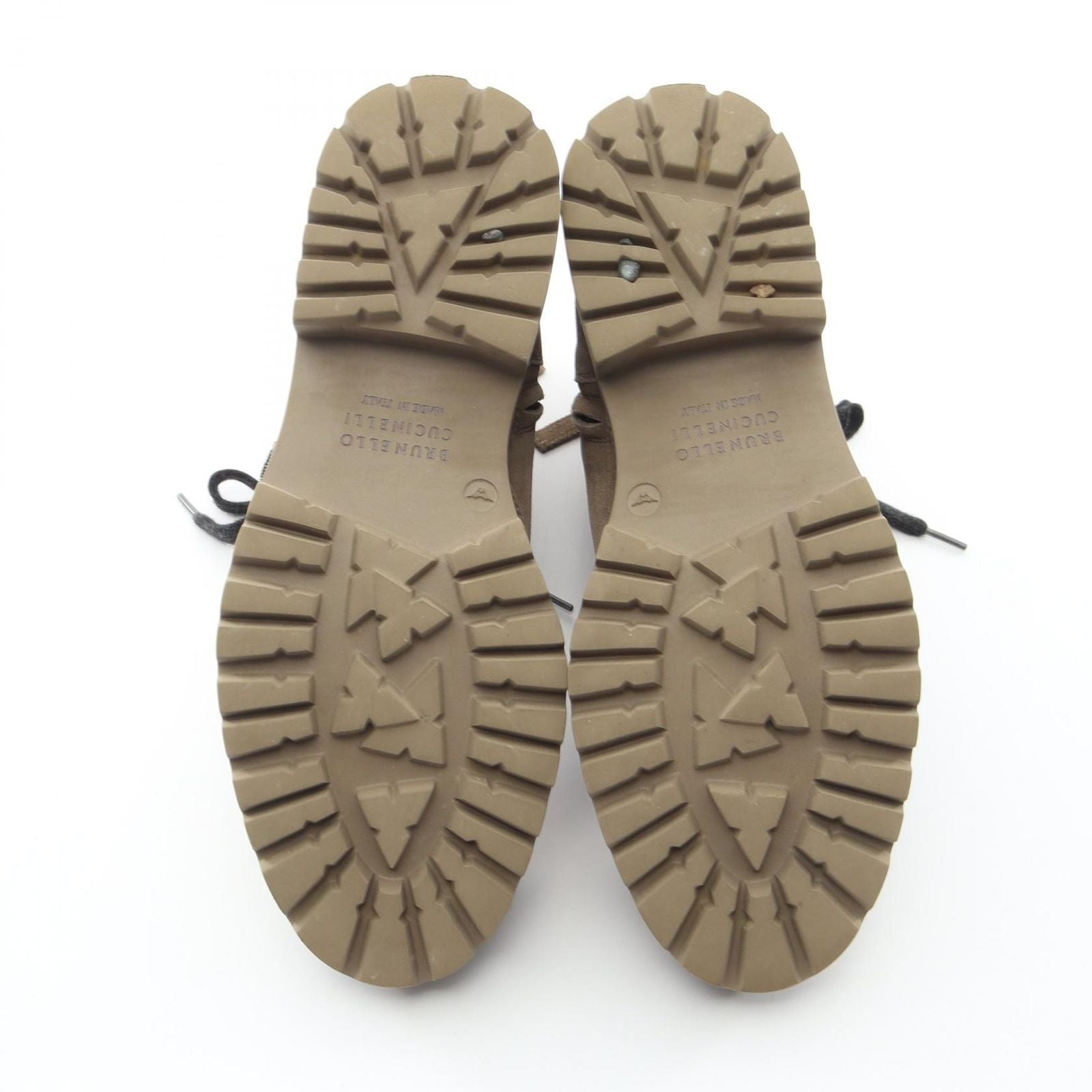 Brunello Cucinelli Boots Side Zip Suede Shoes — view 4
