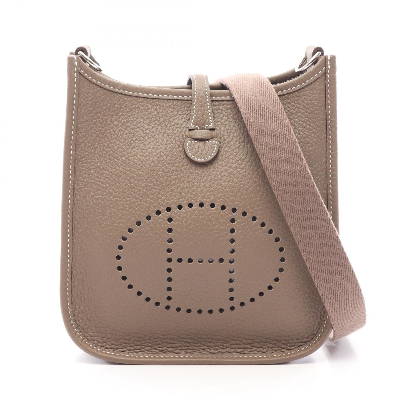 Hermes Shoulder Bag Evelyne TPM Amazon Etoupe TPM