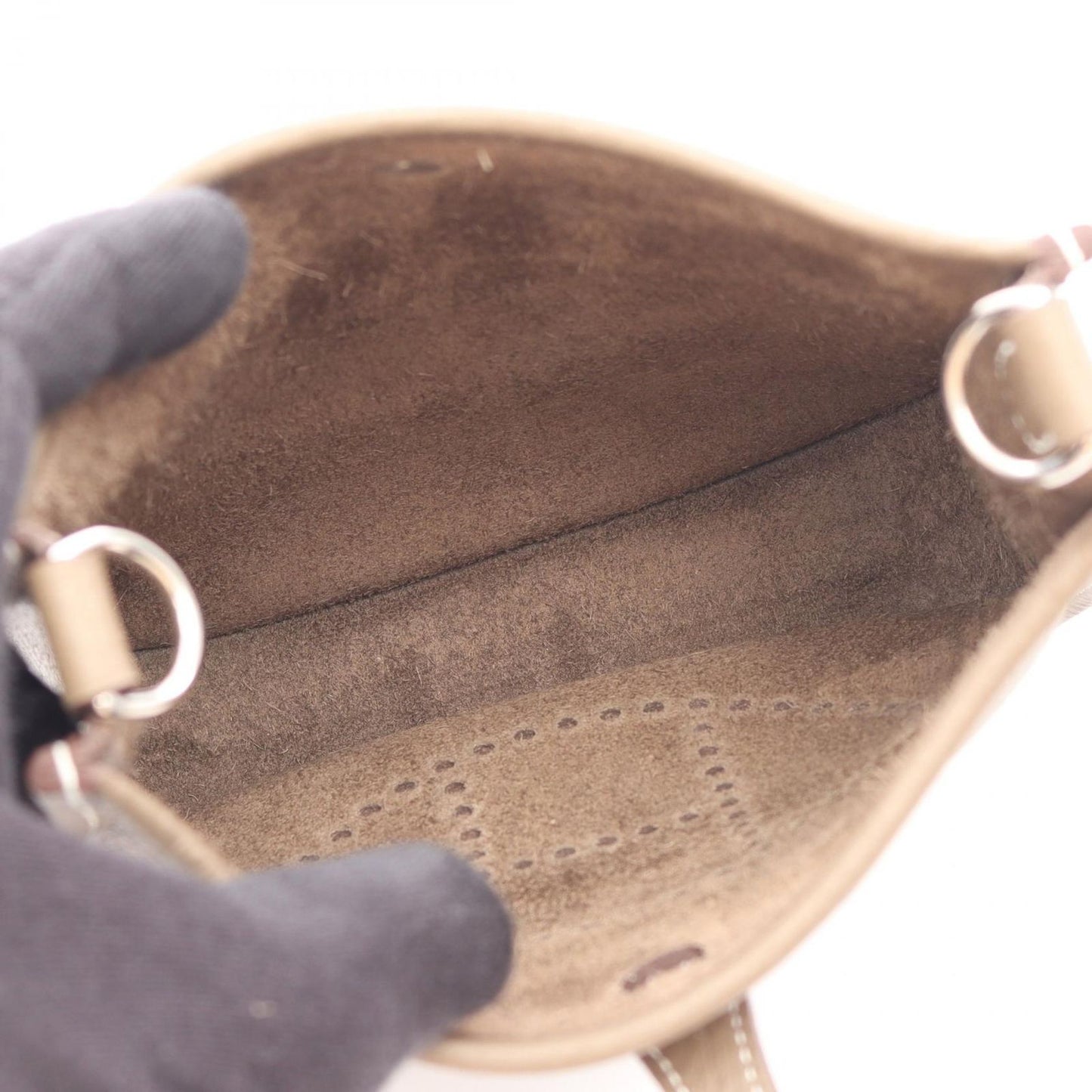 Hermes Shoulder Bag Evelyne TPM Amazon Etoupe TPM — view 3