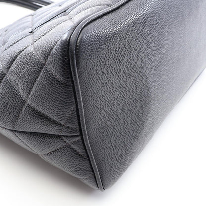Chanel Tote Bag Reissue Black Caviar Leather — view 7