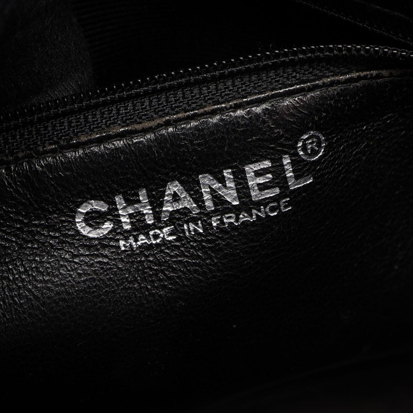 Chanel Tote Bag Reissue Black Caviar Leather — view 4