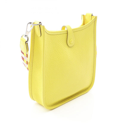 Hermes Shoulder Bag Evelyne TPM Amazon Lime Leather TPM — view 2