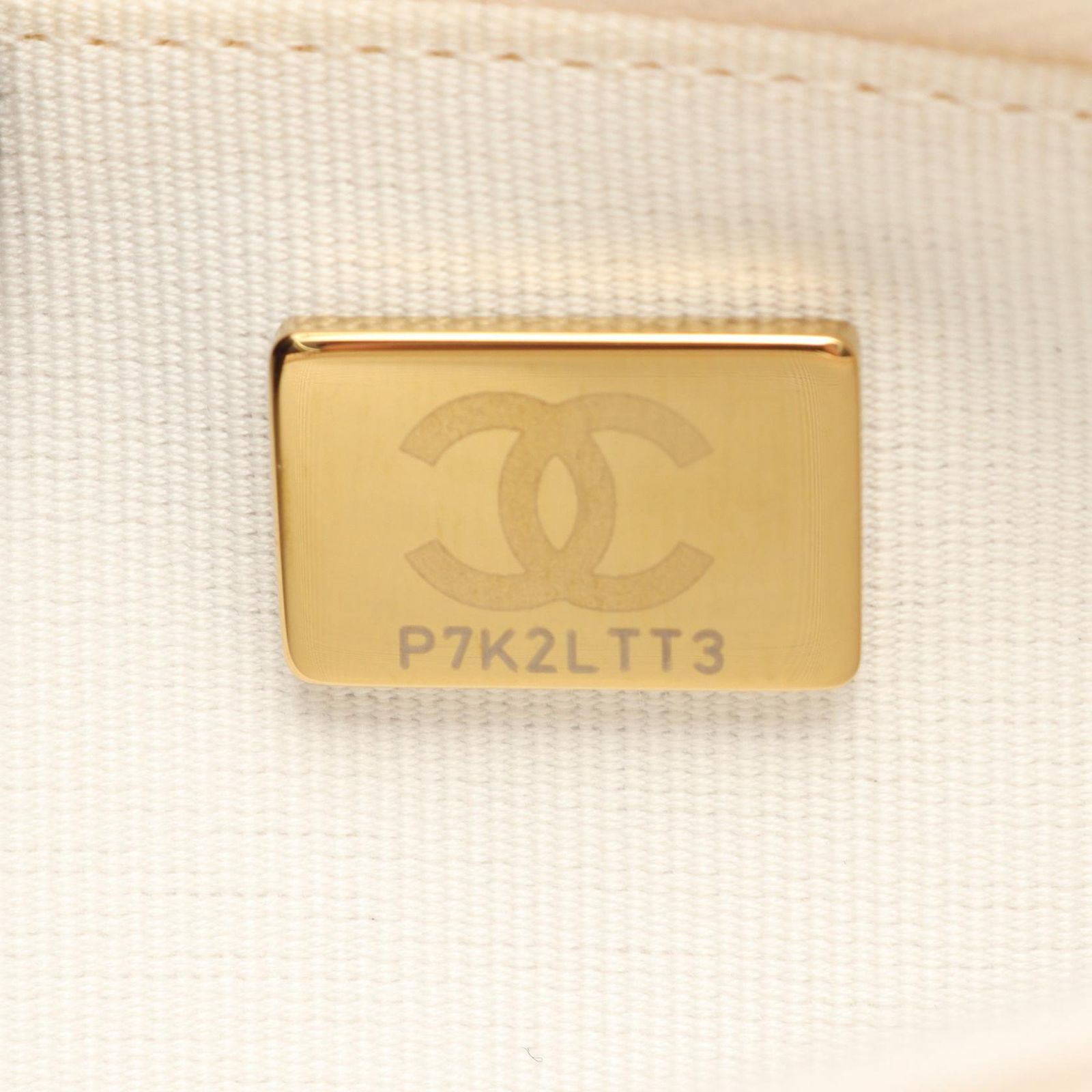 Chanel Shoulder Bag Quilted Playing Cards White Caviar Leather — view 6