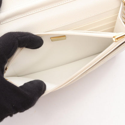Chanel Shoulder Bag Quilted Playing Cards White Caviar Leather — view 4