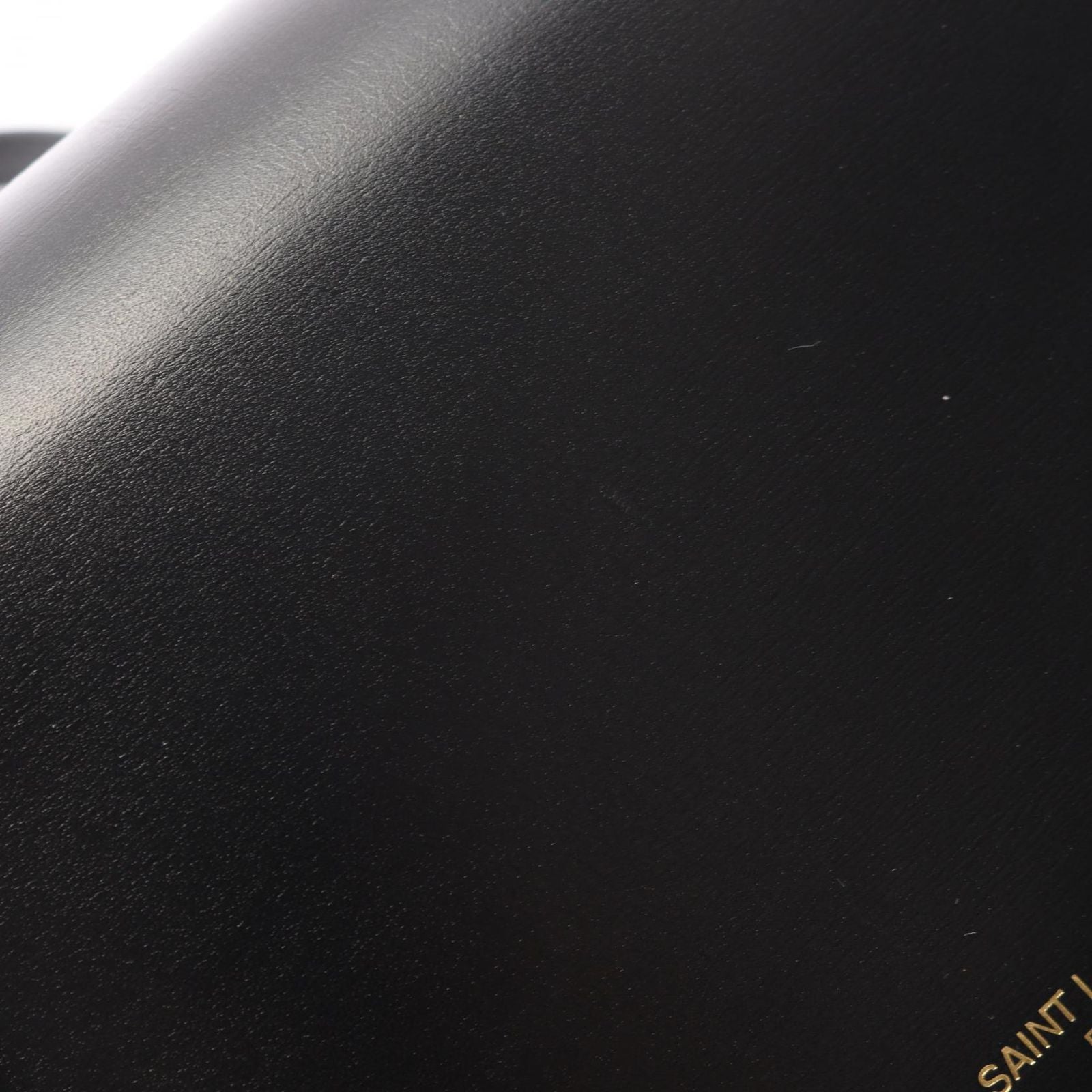 Saint Laurent Paris Shoulder Bag Black Leather — view 8