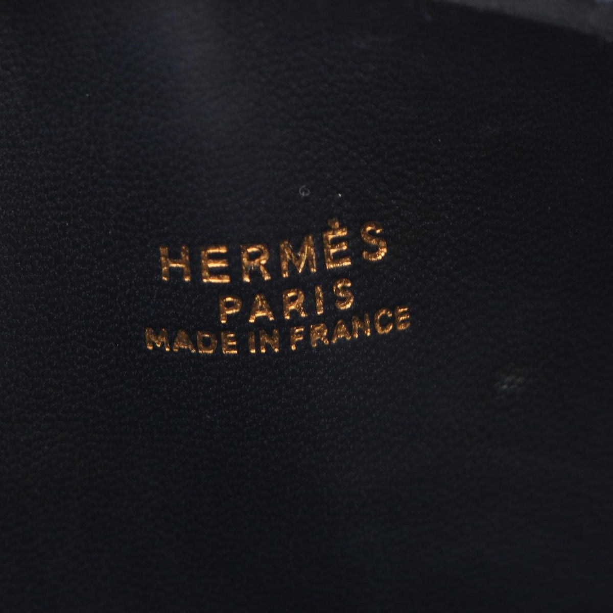 Hermes Handbag Cokers Blue Indigo Calf — view 4