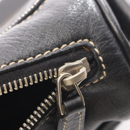 Gucci Shoulder Bag Crest Black Leather — view 5