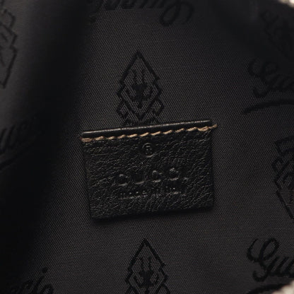 Gucci Shoulder Bag Crest Black Leather — view 4