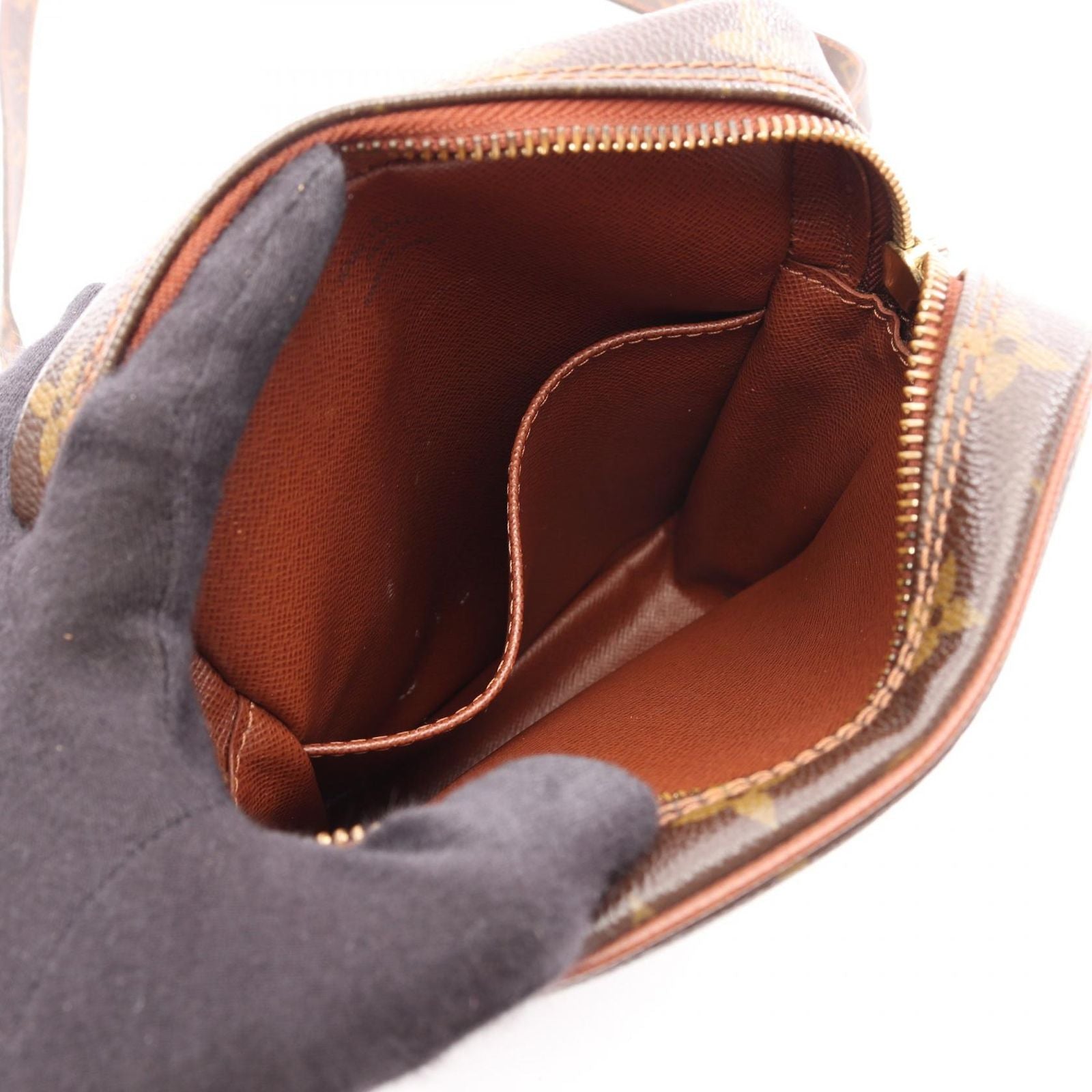 Louis Vuitton Shoulder Bag Comme Des Garcons Petit Malso Monogram Leather — view 3