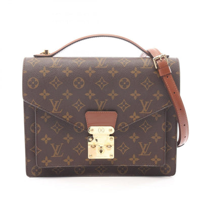 Louis Vuitton Handbag Monceau Monogram Leather 28
