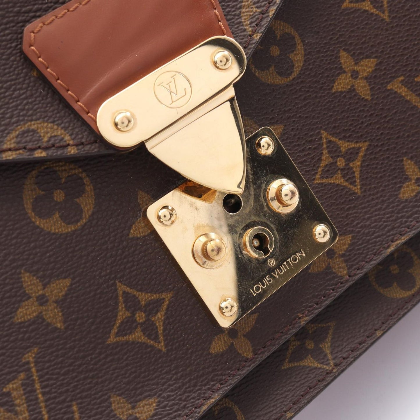 Louis Vuitton Handbag Monceau Monogram Leather 28 — view 8