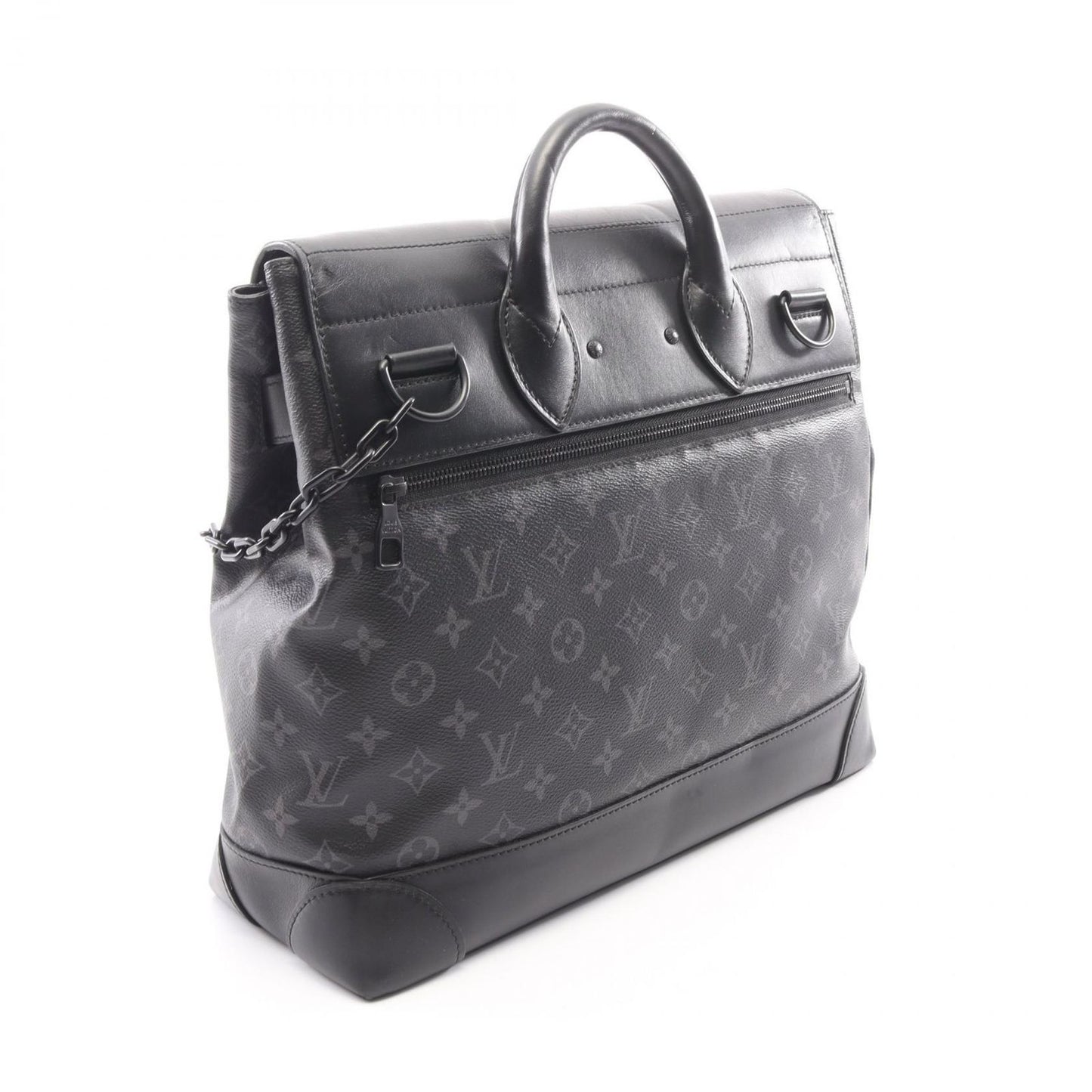 Louis Vuitton Handbag Steamer PM Monogram Eclipse Leather — view 2
