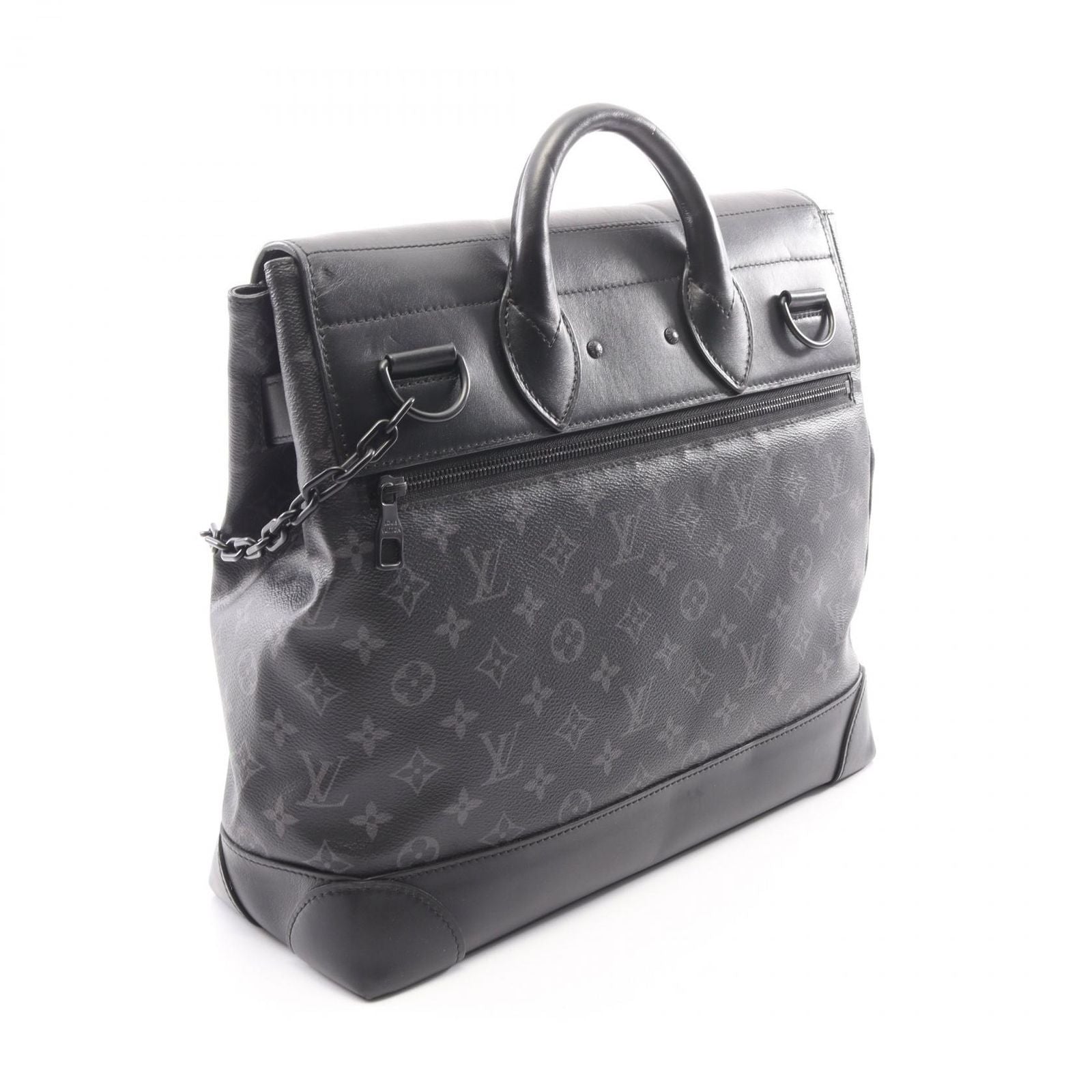 Louis Vuitton Handbag Steamer PM Monogram Eclipse Leather — view 2