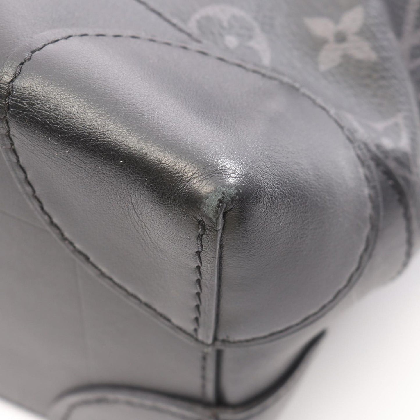 Louis Vuitton Handbag Steamer PM Monogram Eclipse Leather — view 7