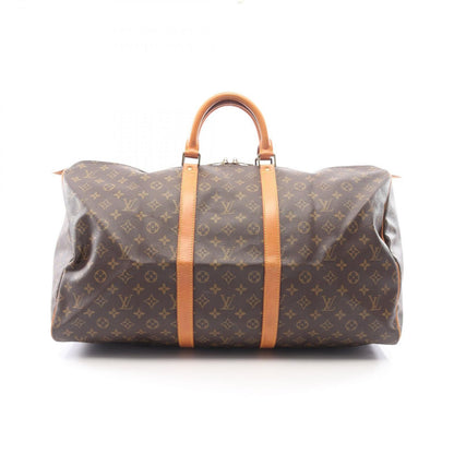 Louis Vuitton Boston Bag Keepall 55 Monogram Leather