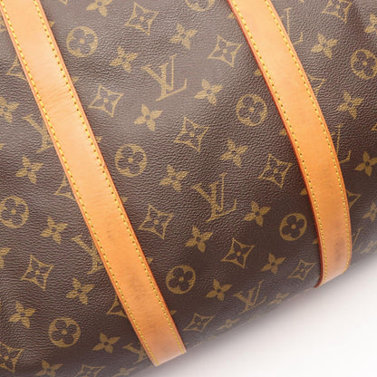 Louis Vuitton Boston Bag Keepall 55 Monogram Leather — view 8