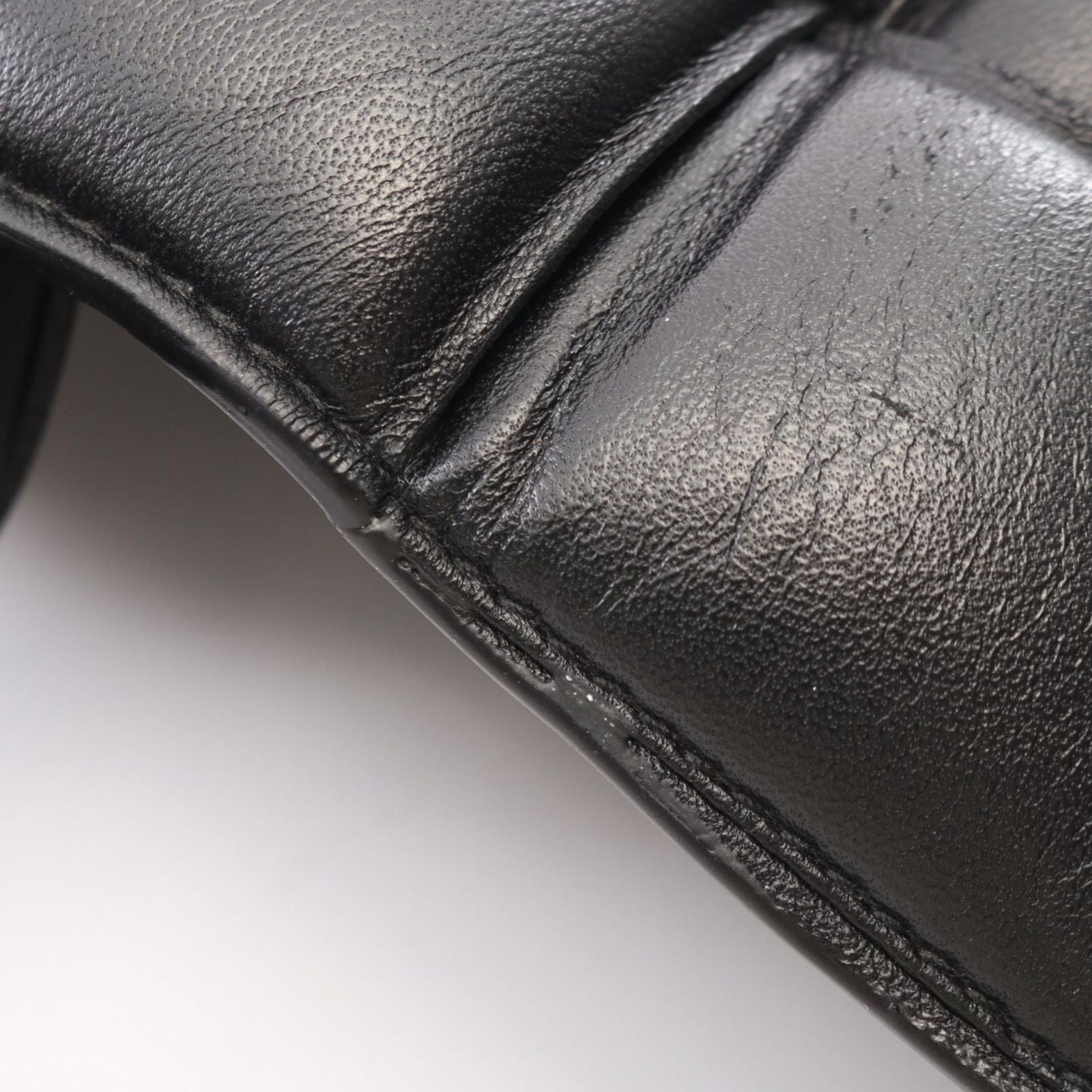 Bottega Veneta Shoulder Bag Padded Cassette Black Leather — view 6
