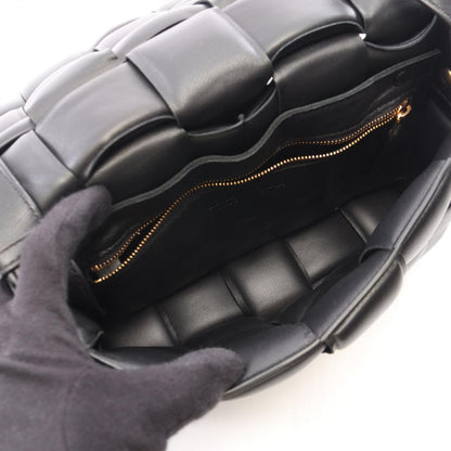 Bottega Veneta Shoulder Bag Padded Cassette Black Leather — view 3